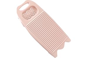 BEAHING Tablas de lavado de plástico, tablas de lavado para ropa de lavado a mano lavado de lavado de lavado de lavado de lavavajillas herramientas de lavado Manual de lavado para dormitorios en el hogar