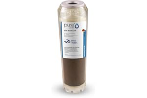 PURE ONE PureOne ION Manganese 100% Demanganese Granules Complementary to a De-Icing Filter The Water Filter Cartridge for Domestic Waterworks Water Pumps. For 10 Inch Water Filter Housing. Pressure-Resistant