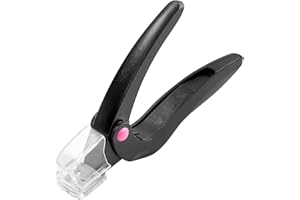 Makartt®, 500 unghie finte in acrilico con scritta in lingua inglese “Well Less Less”, colore bianco