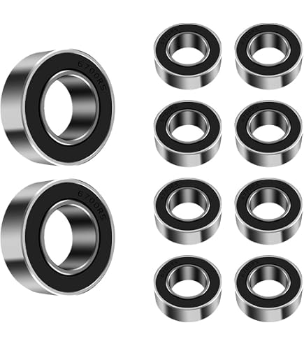 Roulement à Billes à Gorge Profonde 6204ZZ - 20x47x14mm Acier Inoxydable - Charge Lourde
