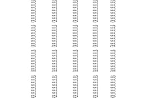 GUNGY Muelles de Compresion de Acero Inoxidable Resorte de Compresión 15mm Diámetro Alambre 0,4mm Diámetro Exterior 4mm Fuerza del Resorte 0,3kg 20 Piezas