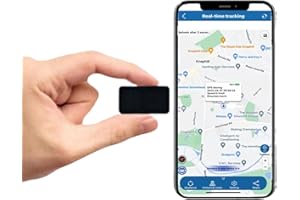 ZYJDGNNY Nano Localizzatore GPS Spia Auto - Mini Tracker - Tracciamento in Tempo Reale - APP Senza Abbonamento - Impermeabile IP65 - Magnetico - per Bambini e Anziani