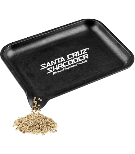 Hanftablett Mit Ausguss Von Santa Cruz – Biologisch Abbaubar, Langlebig – Größe S (19,7x14,6 Cm)
