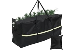 FYEME Aufbewahrungstasche Schutzhülle Auflagentasche Gartenauflagen Polsterauflagen Schutzhülle Wasserdicht Oxford 210D Mit Handgriff für Gartenauflagen Polsterauflagen Schutzhülle (1 pc, 122x39x55 cm)