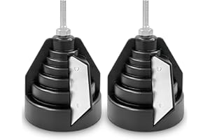 WANDGU 2 attrezzi per tubi di plastica: strumento di sbavatura, sbavatura manuale per tubi in plastica da 20, 25, 32, 40, 50 e 63 mm, temperamatite in polietilene (nero)