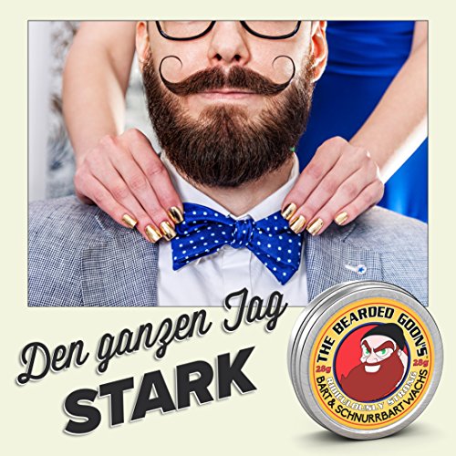 The Bearded Goon’s Lächerlich Starke Beard & Handlebar Moustache Mustache Wax – 28g (30ml) - 5