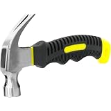 Draper 283g (10oz) Fibreglass Shaft Stubby Claw Hammer – Magnetic Nail Starter, Soft Grip Handle | Model 68833