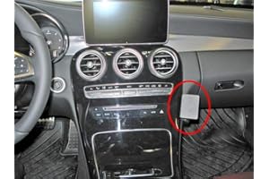 Brodit ProClip Support de fixation avec montage incliné pour Benz C-Class Noir