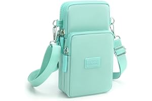DUOLMI Torby crossbody dla kobiet, wodoodporne etui na telefon, torba na nadgarstek, zamek błyskawiczny, torba na telefon, mała torebka crossbody torba na ramię na iPhone 15 Pro Max / 15/14/13/12/11 Samsung
