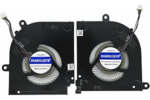ZHAWULEEFB Replacement New Compatible CPU+GPU Cooling Fan for MSI Stealth 15M BS5405HS-U4W BS5405HS-U4X DC5V 1A