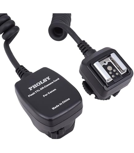 Câble Spiralé Synchronisation Flash 2,5 Mm Vers PC - Longueur 30 Cm (étirable à 1 M) - Prises Coudées - Compatible Canon, Nikon, Yongnuo...