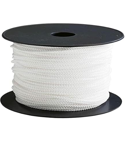 Corderie Italiane Schiffsseil – 6 Mm, 100 M, Weiß Mit Blauen Akzenten, Aus Polyester