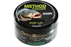 Jaxon Boilies Pop-UP 10 mm 30 g per metodo di Pesca alla Carpa, Carpa, Carpa, Cibo Base