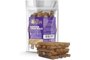 The Regal Mutt - Rawhide Chews (Rawhide Cigar Rolls - Pack of 25)