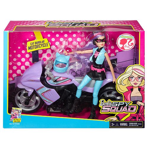 Preisvergleich Produktbild Barbie - Agenten-Team, Katzendiebin + Motorrad