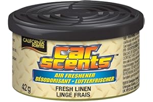 CALIFORNIA SCENTS California Car Scents E301412200 Dezodorant Fresh Linen Puszka 42g, Cytryna
