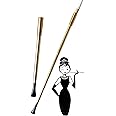 JIL Long Extendable Cigarette Holder for Women 1920s Great Gatsby Costume Cosplay, Gold, Cigarette Holder