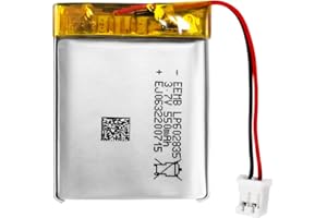 EEMB 3.7V 550mAh 602835 Batteria Lipo Batteria ricaricabile agli ioni di polimero di litio con connettore JST-Assicurarsi che la polarità del dispositivo corrisponda alla batteria prima dell'acquisto