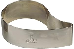 Gobel 868610-Tagliapasta a Forma di lacrima Inox, Acciaio Inossidabile, Argento