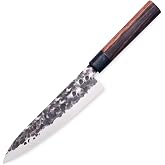 3 Claveles Japanese Chef Knife, Wooden Handle, Osaka Line - (20 cm),