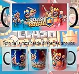 Taza Clash Royale Rey Rojo y Azul