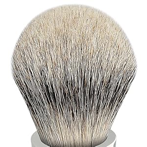 da Vinci Shaving Brush/Badger Hair/Ø 22 mm/with plexi Holder/Handmade in Germany - Image 2