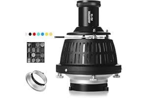 AMBITFUL AL-16 - Condensador óptico con enfoque para haz de luz para fotografías (montaje Bowens)