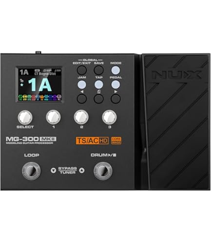 Nux MG300 Modeling Guitar Processor : Amazon.in: Musical