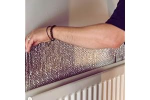 A2ZWORLD Lot de 3 panneaux thermiques isolants pour radiateurs et calorifères, 70 x 100 cm, découpables (3)