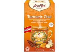 Infusion Biologique Chai Curcuma 17 Sachets Yogi Tea