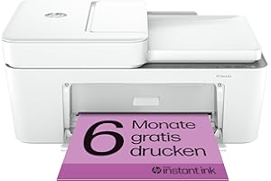 ‎HP HP DeskJet 4220e Multifunktionsdrucker, 6 Monate gratis drucken Instant Ink inklusive, Drucker, Kopierer, Scanner, Mobiler Faxversand, WLAN, Automatische Dokumentenzuführung, Weiß