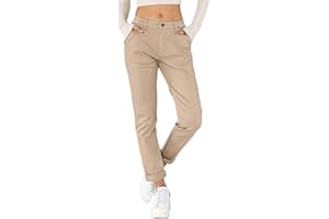 Nina Carter J250 Damen Chinohose Bequeme Mittlere Leibhöhe Slim Fit Stretch Baumwollhose – Stilvolle Alltag Freizeit Hose