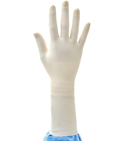 Meditrade 8091L Copolyme Sterile Untersuchungshandschuh paarweise Verpackt, Steril, Puderfrei, Größe Large (100-er pack) Gewerbe, Industrie & Wissenschaft