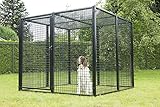 Zwinger 4 ohne Dach, für große Hunde, Schwerlast ,...