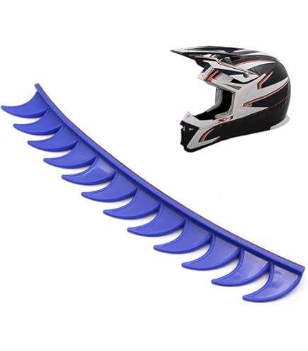 Perruque Mohawk Pour Casque De Moto - Crête Rouge 300 Mm - Fixation Facile, Amovible - Pour Cosplay, Fête, Déguisement