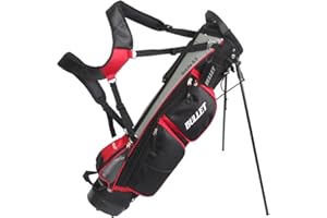 Cruiser Golf XXX320104 Sac de Golf léger avec Support pour Enfant Rouge/Noir/Gris 6,5 cm