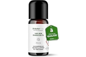 ‎KRÄUTERMAX. NEU! Kräutermax Ätherisches Zitronenöl | Naturreines ätherisches Öl aus Zitronen | Duftöl mit Zitronenduft | Naturreines ätherisches Öl Zitrone vielseitig einsetzbar | 1 x 10 ml