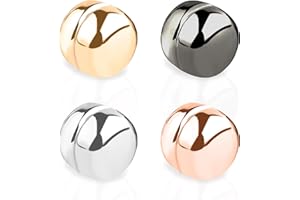 ELBOURN Hijab Magnets 4PCS Strong Beautiful Magnetic Scarf Pins for Women, Needleless Magnetic Hijab Pins for Clothing Scarf Decoration Multi-Use