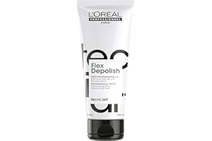 L'Oréal Professionnel, Pâte Cheveux Destructurante & Modulable Flex Depolish, Force 4, Coiffures Souples & Looks Modulables effets Coiffés-Décoiffés, Fini Mat & Naturel, Tecni Art 100 ml
