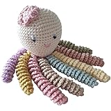 PULPO SONAJERO GANCHILLO CROCHET AMIGURUMI PARA RECIÉN ...