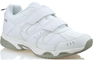 SOLE LONDON MENS NON SLIP MEMORY FOAM WIDE FIT WALKING RUNNING SPORTS STRAP TRAINERS SHOES