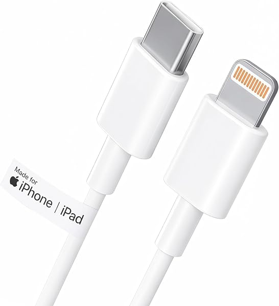 UNBREAKcable USB C to Lightning Cable (1M) | MFi Certified Fast Charging PD Cable Compatible for iPhone 15/14/13/12/11/X/8, iPad | Durable Braided Type C to Lig