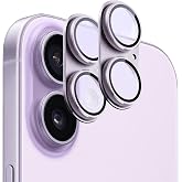 [SAPPHİRE FULL CAMERA GUARD] iPhone uyumlu Safir Kamera Lens Koruyucu [HD-AR-AF] Kılıf Dostu Metal 9H Temperli Cam Kamera Kap