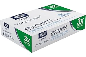 Toppits Professional Wrapmaster 3000 PVC Frischhaltefolie für den täglichen Gebrauch 31C45