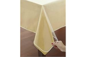 VITA PERFETTA Mantel Protección PVC Transparente (140 x 300 cm)
