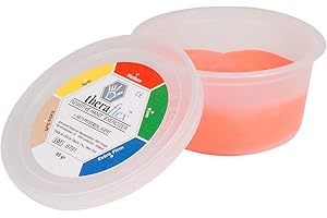 BUOSHA Theraflex Therapy Plasticine Medio, 85 g, Rosso