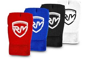 RingMaster Sports Kids Elastic Hand Pads Slip on Mitts Martial Arts Karate