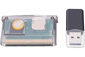 Annadue GBA SD Cartridge Flash Cart Game Cartridge Support TF-kort för SP/GBM/IDS/NDS/NDSL för GameBoy Advanced, FAT-format