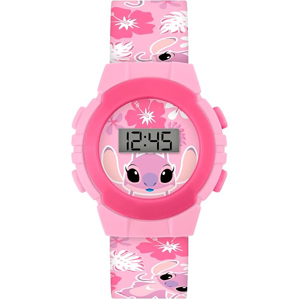 Montre Stitch Digitale LED Enfant - Montre Fille Garçon 5 6 7 8 9 10 Ans, Cadeau Parfait Pour Les Petits Fans De Stitch
