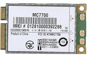 TONYSA PCI-E-Netzwerkkarte 100 Mbit/s 3G / 4G LTE-Modul FDD Embedded Wireless-Modul, MC7700 PCI Express LTE / 4G-Kartenmodul für Windows/Linux